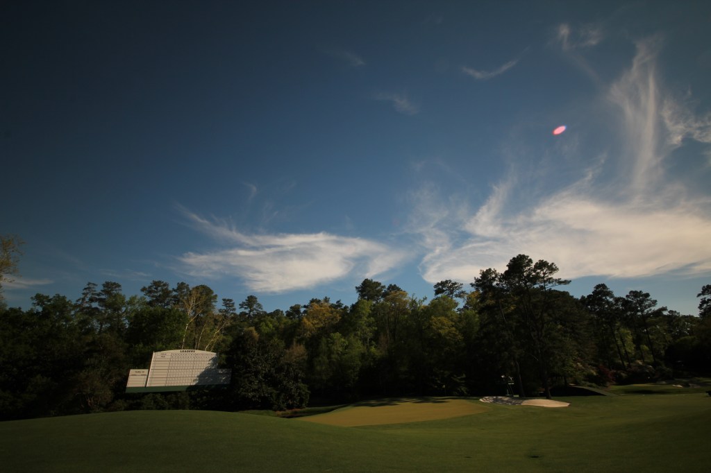 Amen Corner at Augusta National during the Masters