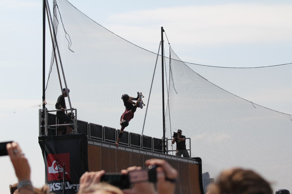 Tony Hawk Skates Vert in NYC